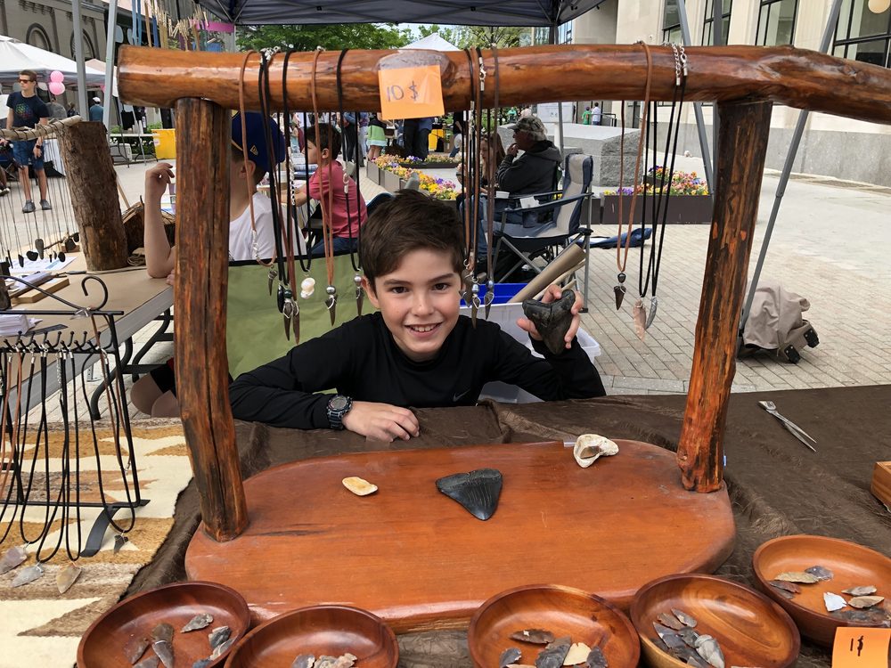 YEM students at workshops and markets